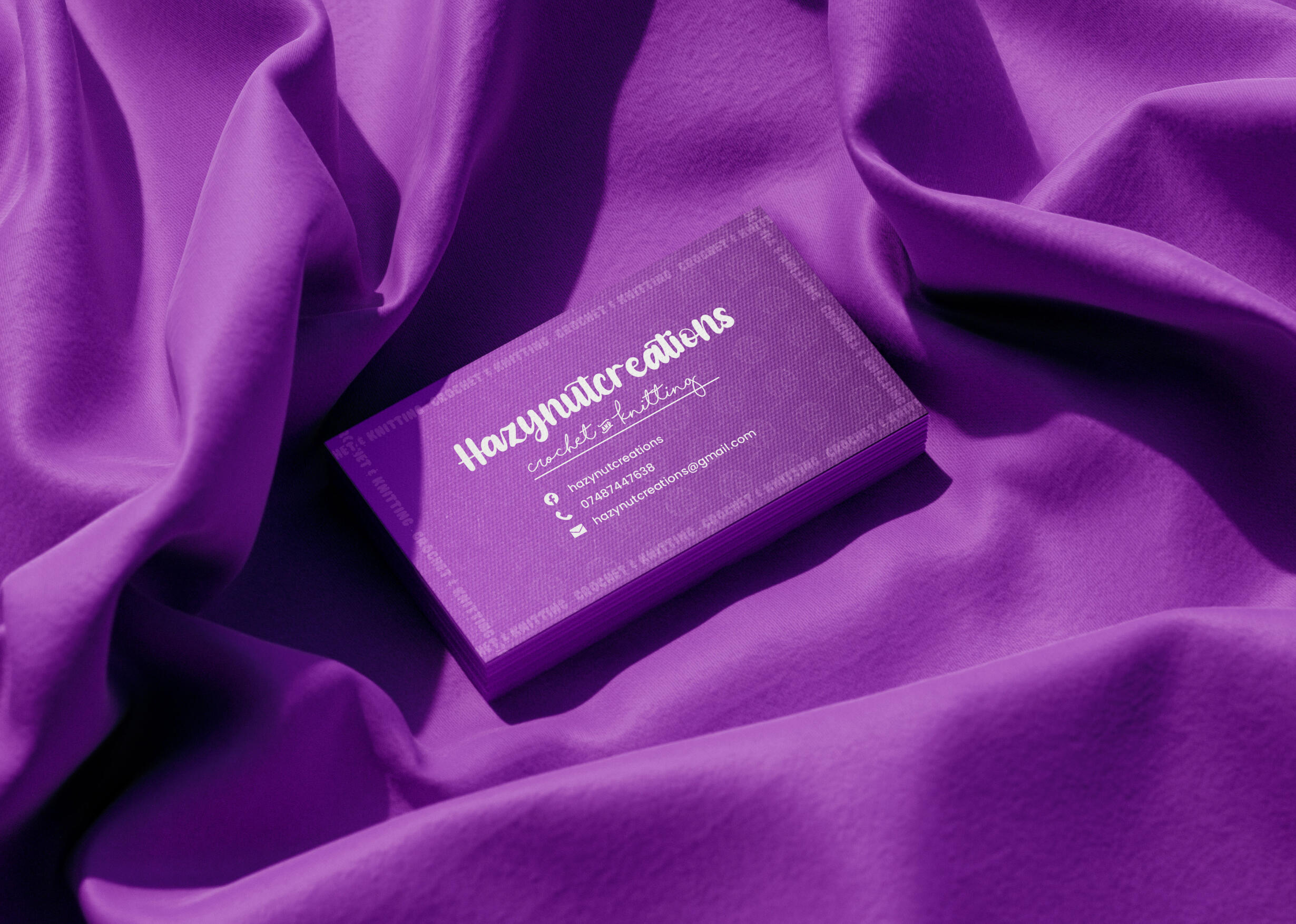 Hazy Nut Creations Logo &amp; Business Card