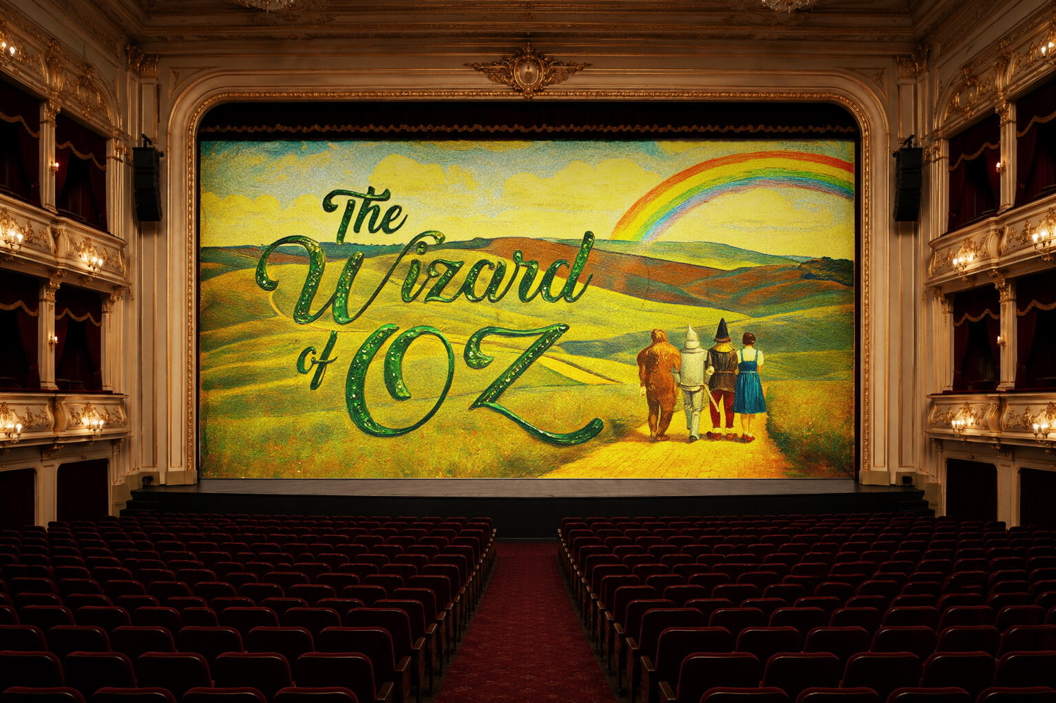 The Wizard Of Oz Production Curtain