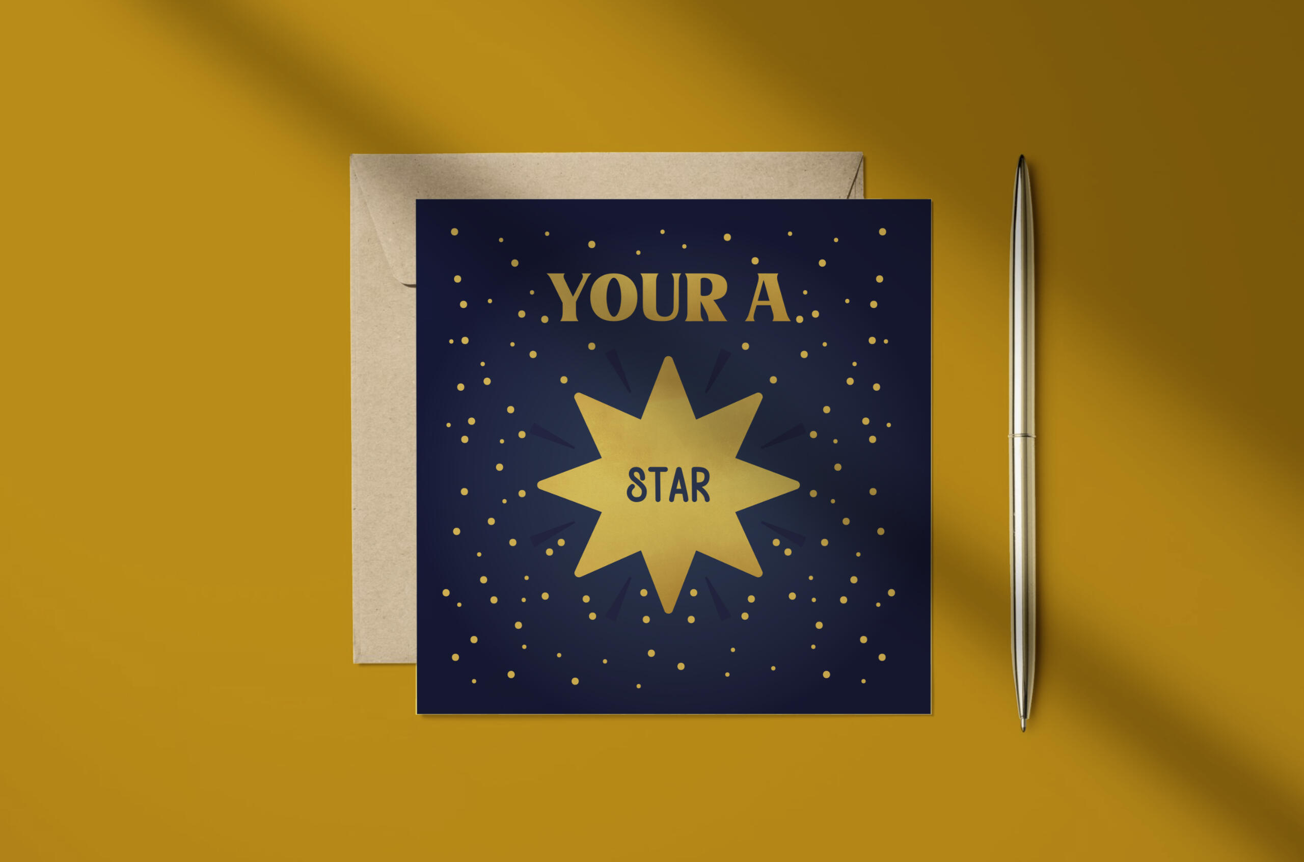 &#39;Your A Star&#39; Card