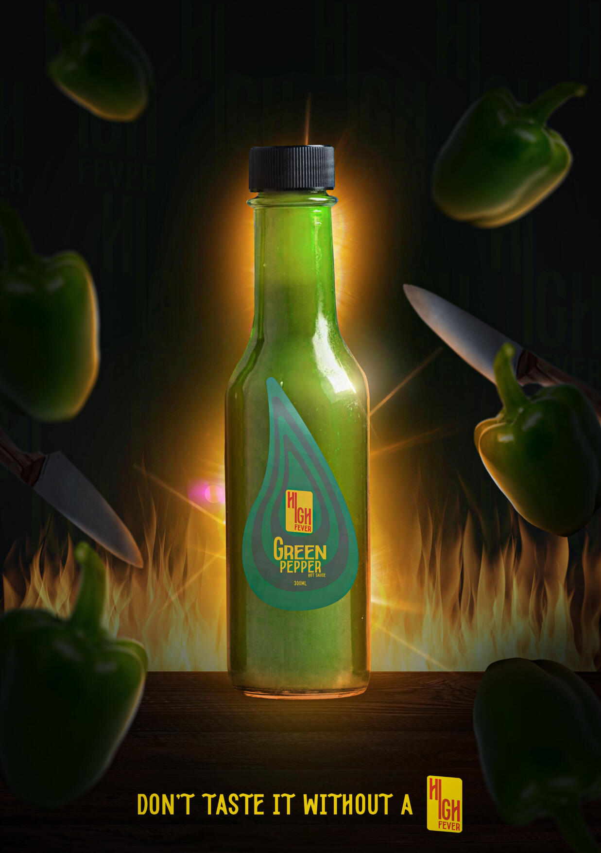 High Fever Hot Sauce Ad 2